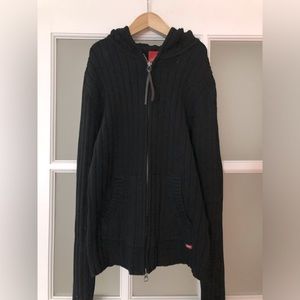 Esprit Large Cable knit Hoodie Sweater